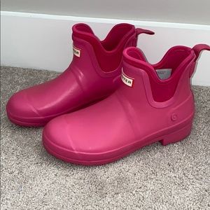 Hunter for target short rain boots